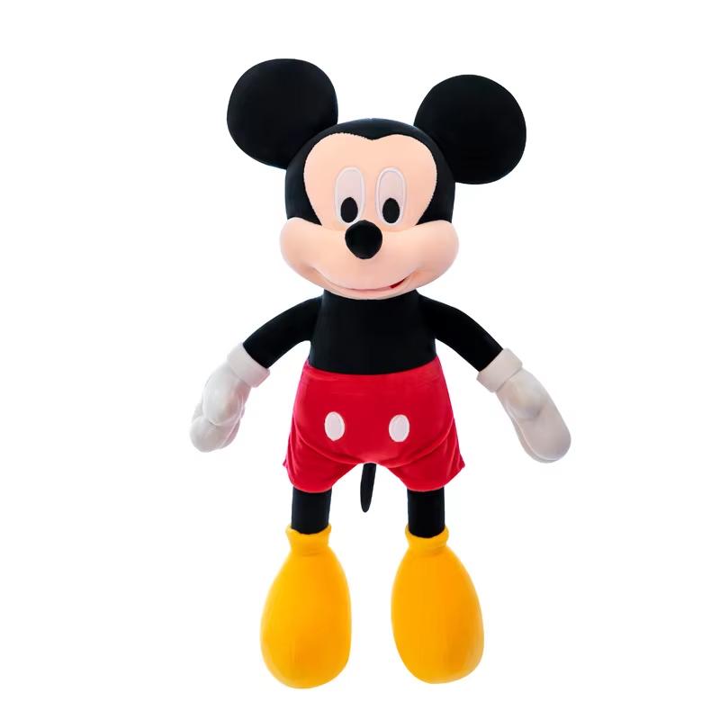 Cartoon Plush Pin Winnie The Pooh Mickey Minnie Tigger Piggy Short Stuffed Animal Doll Doll Toy Children's Holiday Gift