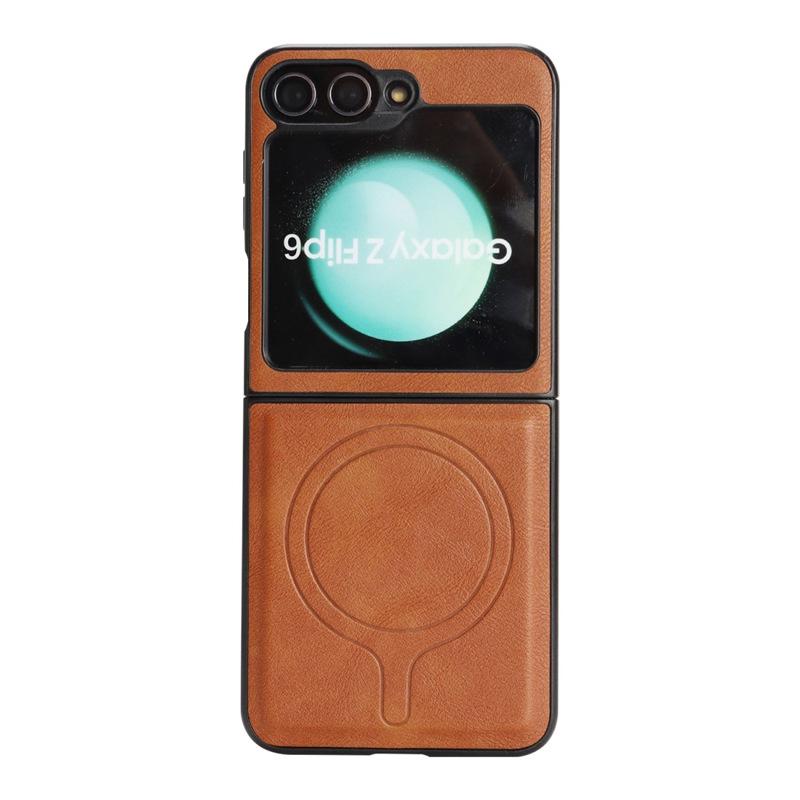 

New Samsung Z Flip7 Magnetic Wallet Case: 2-in-1 Card Holder & Wireless Protective Cover for Z Flip5 Samsung Galaxy Z Flip5