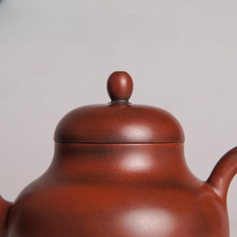 150ml Handmade Nixing Pottery Teapot Luxury Tea Infuser Si Ting Pot Tea Maker Kettle With Strainer Tea Services Supplies Gift