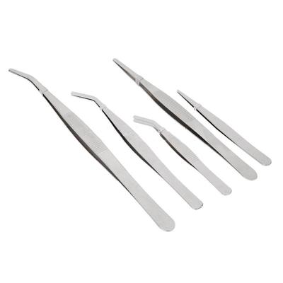 Fashion DIY Accessory Home Yard Anti-Static Micro Landscape Stainless Steel Bonsai Tweezer