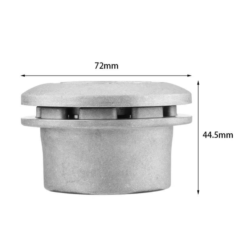 Universal Aluminum 1PCS Grass Trimmer Head with 4 Lines Brush Cutter Head Thread Nylon Grass Cutting Line Head for Lawn Mower