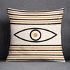 Nordic Abstract Printed Pattern Square Cushion Cover for Home Living Room Sofa Decoration Waist  Pillowcase X