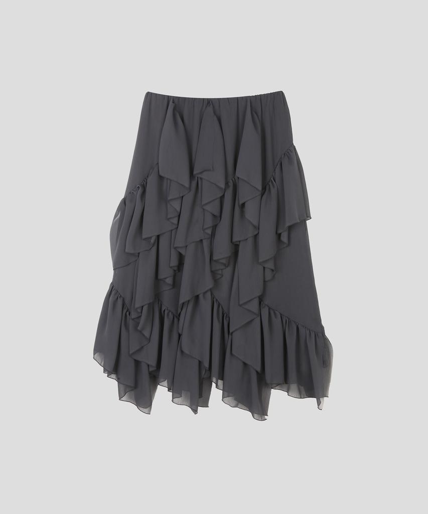 Seuleubi Falling Ruffle Skirt_3 Color