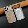 Metal Lens Cooling Heat Dissipation For  Magnetic Case for For Iphone 17 Air 16 1 14 13 12 Pro Max Wireless Charging Cover