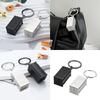 Novelty Shipping Container Inspired Key Holder Wear Resistant Metal Construction Portable Size Versatile Decoration For Keys Bags And Automotive