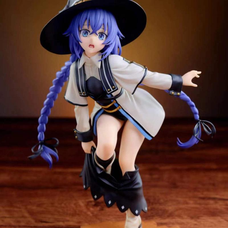 Anime duty-free reincarnation, Rocky figure, dress-up scene, other world magician chassis, car ornament gift