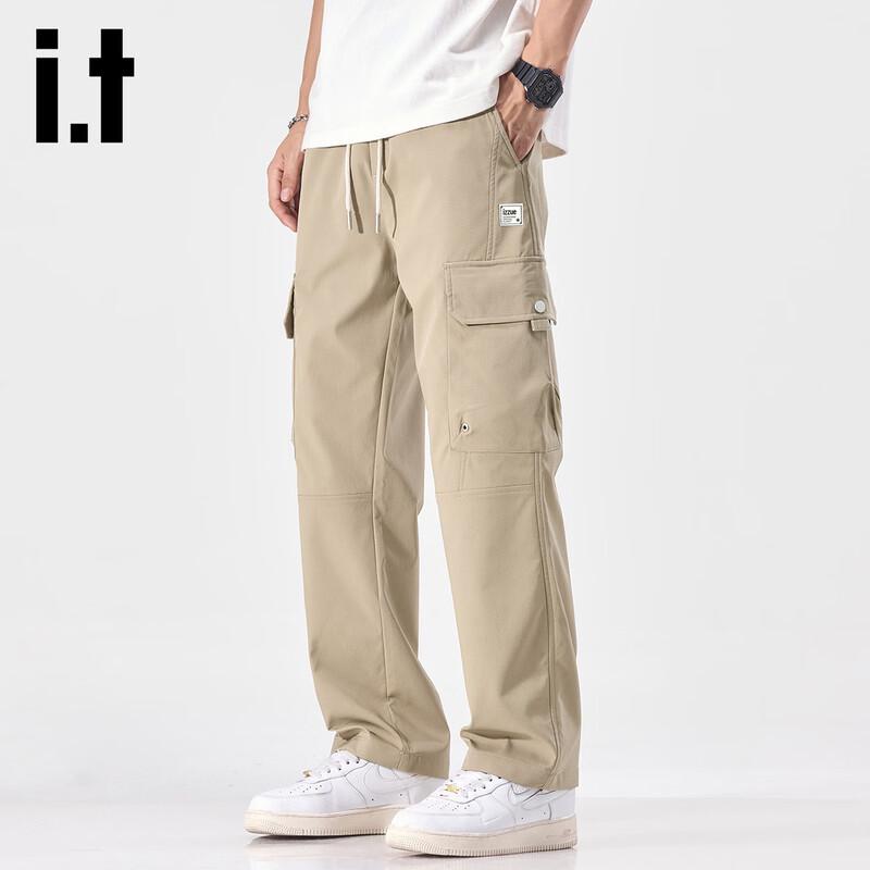 izzue it Men s Autumn/Winter Drawstring Cargo Pants 3XL
