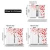 Set Of 2 Cute Valentines Day Curtain Valentine Red Pink Heart Love Decor Curtains Decoration Suitable Living Room Bedroom Polyester Perfect For Great
