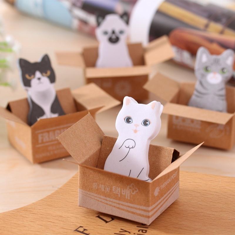 Kawaii Cat Notepads Memo Pad Stickers Reminder Notes Memo Pads