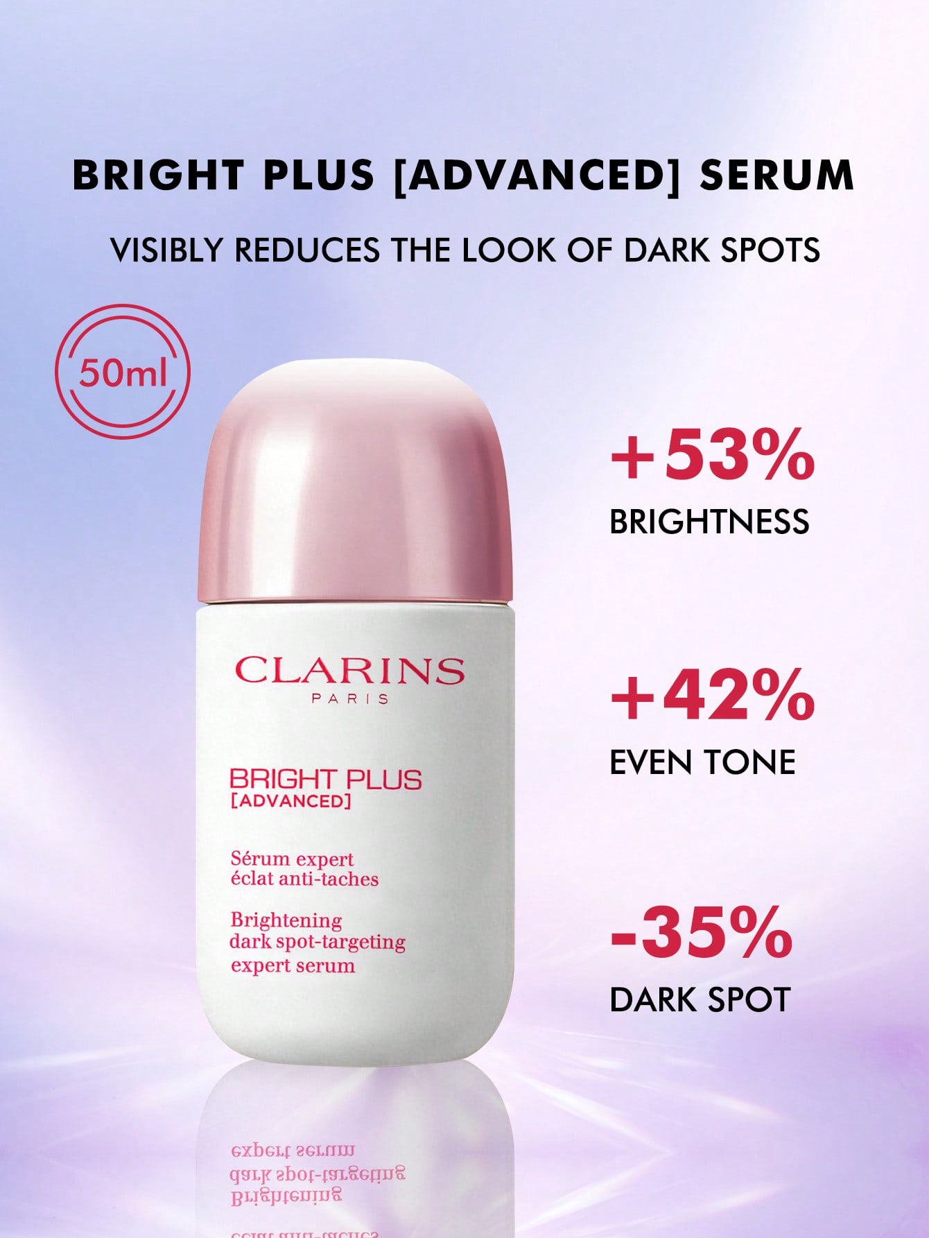 Clarins Lightening & Revitalizing Essence Serum Anti-Dullness 50ml 50ml
