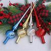 Christmas Finial Tree Toppers Ornament Plastic Construction Easy Installation Tree Star for Party Decoration