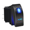 12V 24V Vodotěsný Námořní Lodní Kolébkový Přepínač Páčkový 5 Pin SPST Zapnuto-Vypnuto Přepínač 12V/20A 24V/10A s LED Světlem pro Auto Nákladní Auto Námořní
