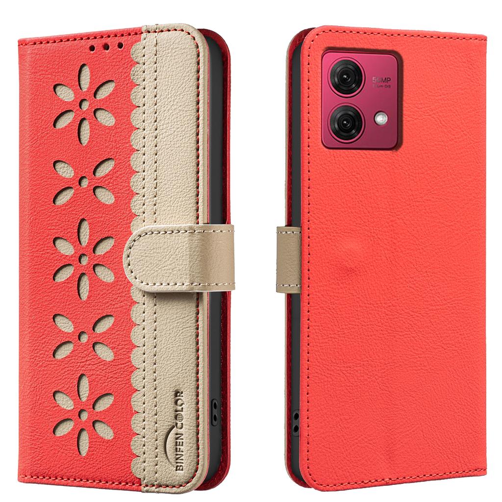 Cards Solt Wallet Leather Flower Flip Case For Motorola Moto Edge 60 Pro G05 G15 G75 G55 G35 50Pro G04 G34 G84 G14 G73 Cover