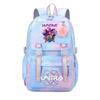 Girls Kpop Hunters Rumi Zoey Mira Printed Backpack Student School Travel Large Capacity Bag