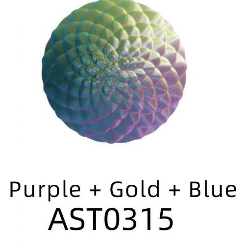 Tri-Colors Silk PLA 3D Printer Filament, PLA Filament 1.75mm, Dimensional Accuracy +/- 0.02 Mm, 1KG, Coextrusion 3D Filament