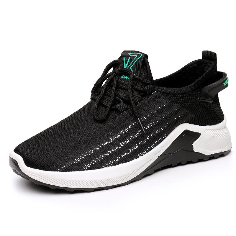 

Men s trendy shoes 2025 new men s shoes, men s casual breathable sports running shoes, foreign trade shoes single shoes 44