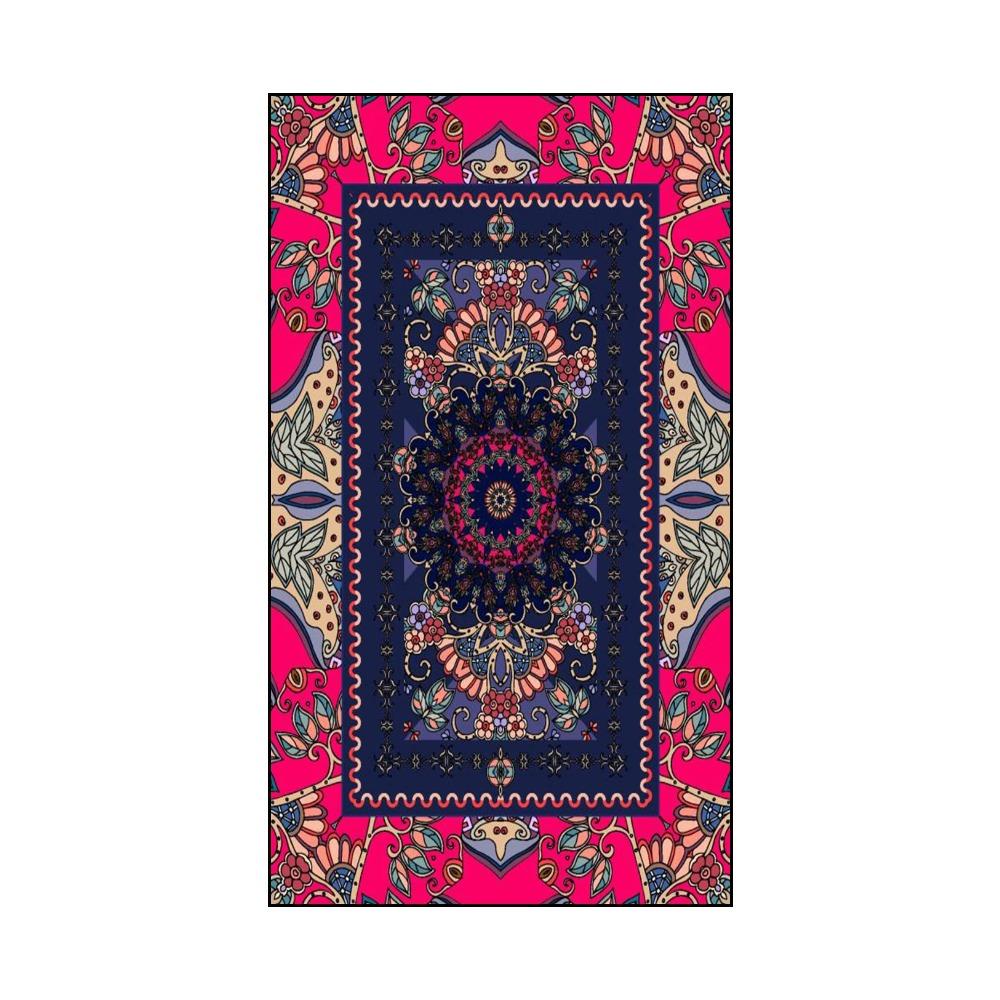Turkish Tile Tree of Life Watercolor Painting Prints Traditional Ottoman Floral Wall Art Picture Canvas Poster Home Decor