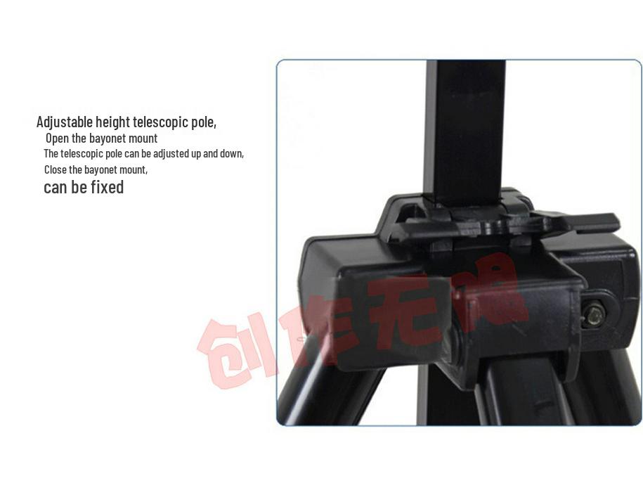 Foldable Iron Easel Stand for Art and Display
