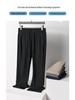 2026 Men's Summer Lightweight Elastic Waist Nylon Pants - Breathable and Stretchable Ice Silk Casual Trousers