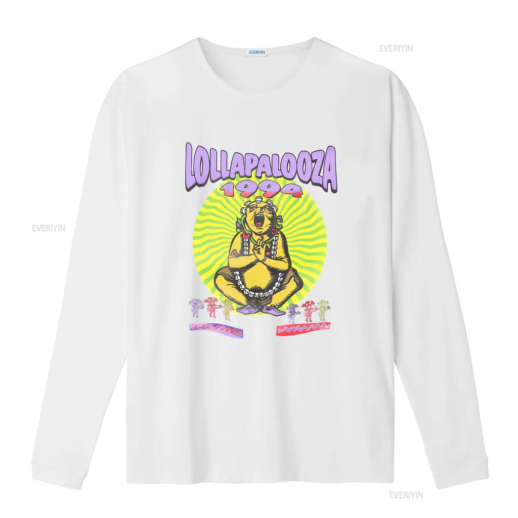 Vintage 1994 Lollapalooza Tour T Shirt vintage Washed graphic Stretched Stylish Soft Casual Comfortable streetwear Breathable