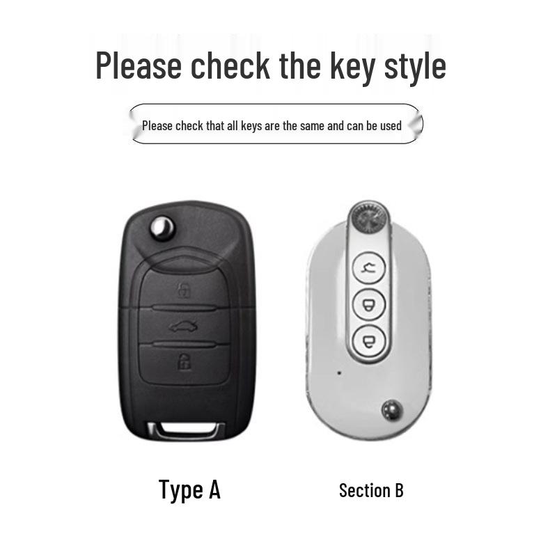 Wuling Hongguang S Key Cover: Metal Shell for Mini EV, Journey S3, New Hongguang Plus & Journey Yang Protection