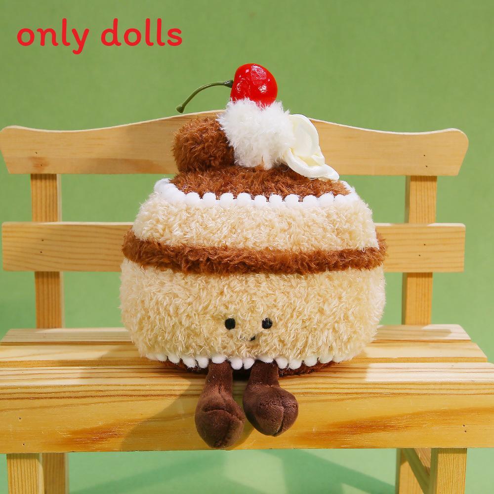 Série de Sobremesas Coloridas de Açúcar Brinquedo de Pelúcia de Bolo Para Presente de Crianças e Decoração de Casa