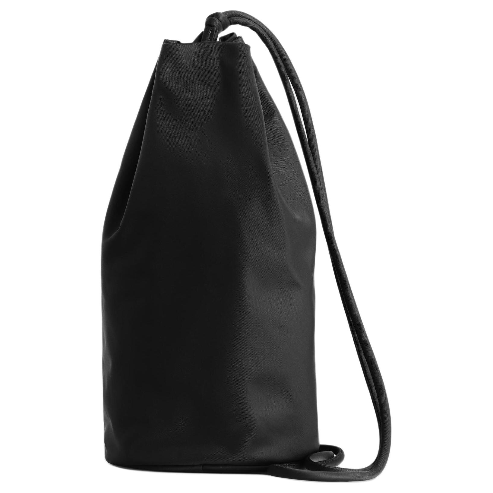 COS 3D Adjustable Shoulder Strap Crossbody Nylon Bag Women crossbody bag Black 1294693001 Black