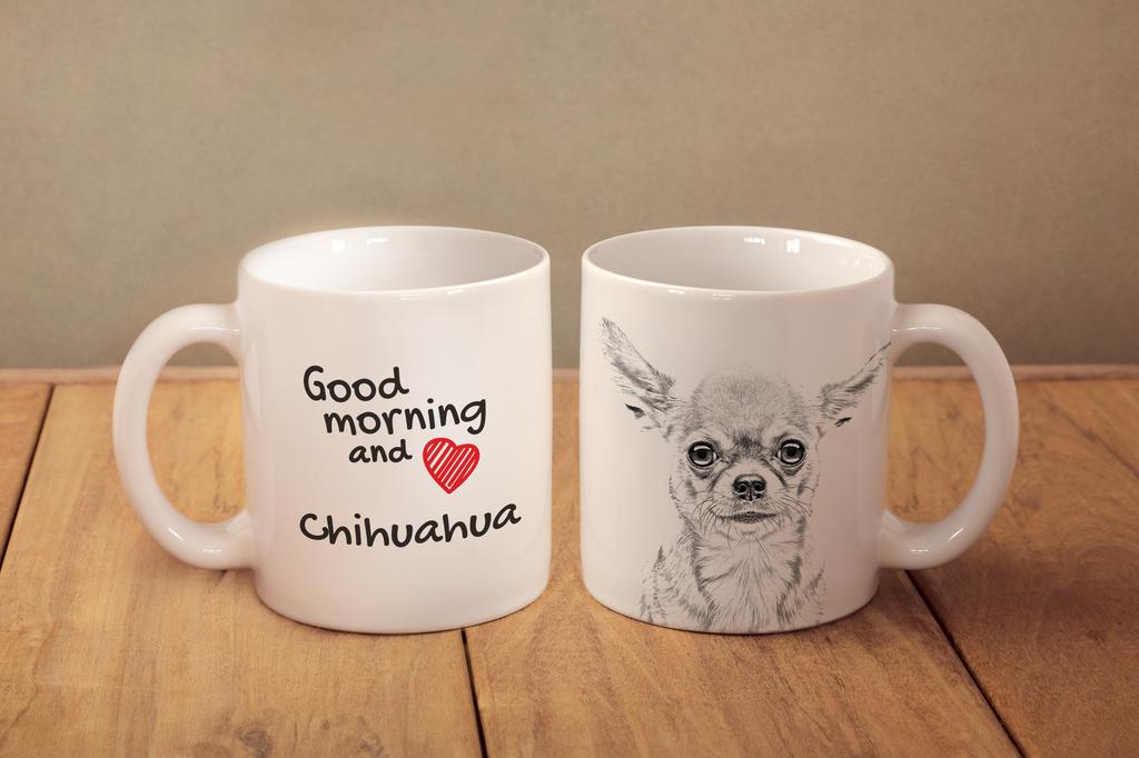 Chihuahua Short-haired, Chihuahua Smooth - Cup with a Dog, Personalized Cup with a Print, a Classic Gift for Everyone from the Art-Dog Brand