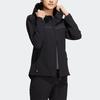 Adidas Sports Hooded Jacket Women Jackets Black IC7986