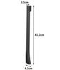 Yamazaki Tower Floating Magnetic Wall Shoe Horn for Plasterboard X X Mounting Base and Base Includes Plasterboard Storage, Walls, Black, 1637, W4.3