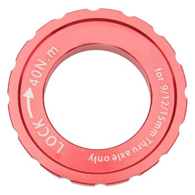 Fahrrad-Centerlock-Verschlussring, Aluminiumlegierung, Fahrrad-Scheibenbremsnabe, Bremsscheiben-Verschlussring für Rennrad