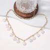 Bohemian simple special-shaped imitation pearl light luxury temperament high-end design necklace, niche versatile model