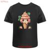 Kawaii Style Ice Cream Cone Cotton T Shirt Ta045220 Vintage Washed Homme Unisex Designer Clothes Slightly Fashion