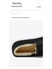 Men's Winter Warrior Cotton Velvet-Lined Slip-On Shoes - Thick, Warm, Casual Old Beijing Style for Elderly