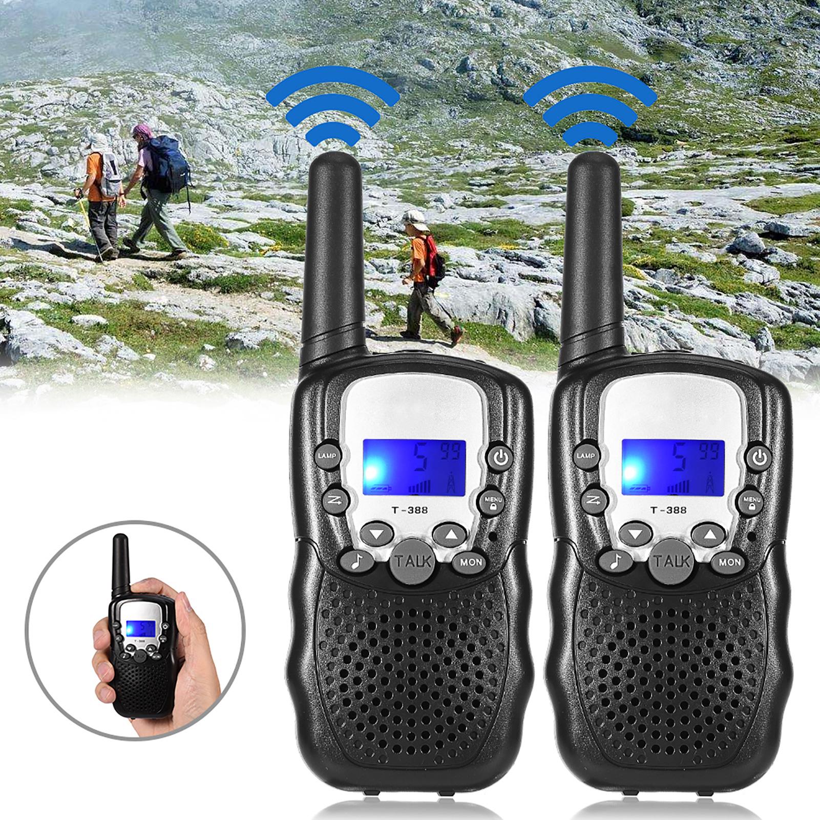 

2 шт. 3 км диапазон многоканальные рации 2-стороннее радио детская игрушка для активного отдыха желтый чёрный