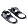 1 Pair Surround Air Duct For BMW E46 M3 2001-2006 Car styling Front Bumper Car Fog Light Covers Dual Hole