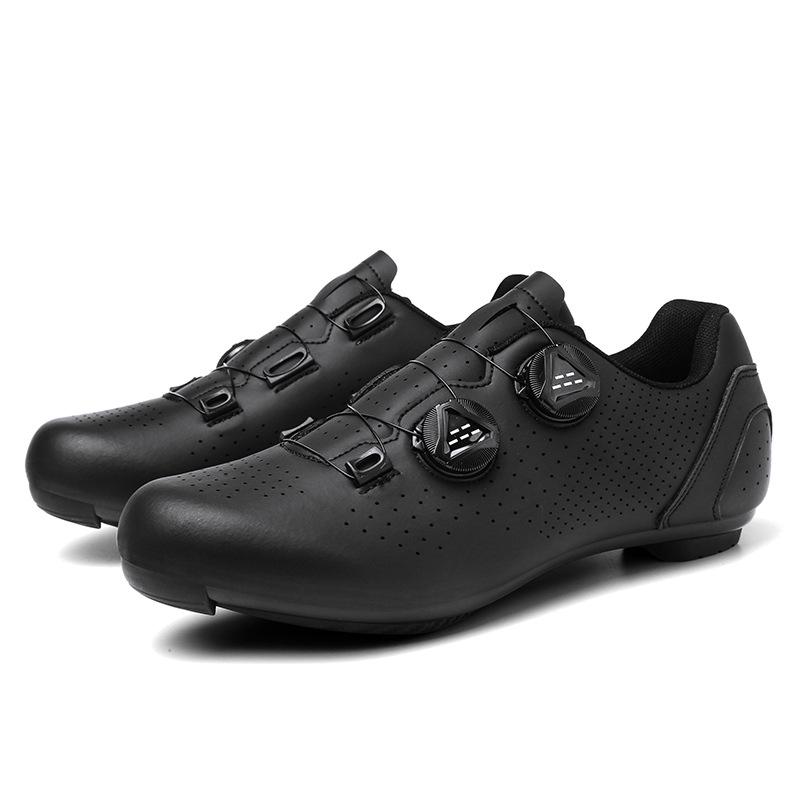 2022 Cross-Strap Lock Road Cycling Shoes with Hard Sole for Mountain Biking and Racing