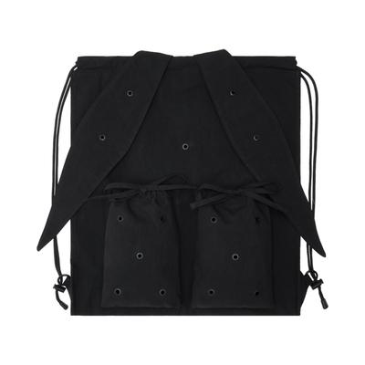 X Coller Rabbit String Bag Shade Black