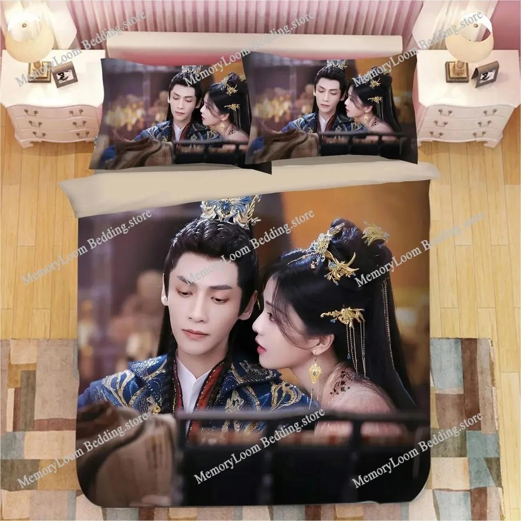 Luo Yunxi Leo HD Poster Double Bedding Set TV The Immortality Chu Wanning Drama Stills Single Dormitory Student Knit