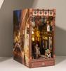 Handcrafted 3D European Cabin Bookend Model: Creative Miniature Scene Birthday Gift