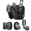 Men's Business Travel Carry-on Trolley Backpack