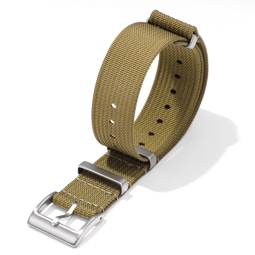 Nový žebrovaný nylonový řemínek k hodinkám Nylonový řemínek k hodinkám 18 mm 20 mm 22 mm pro Omega Příslušenství k řemínkům k hodinkám pro vojenské řemínky k hodinkám Náramky