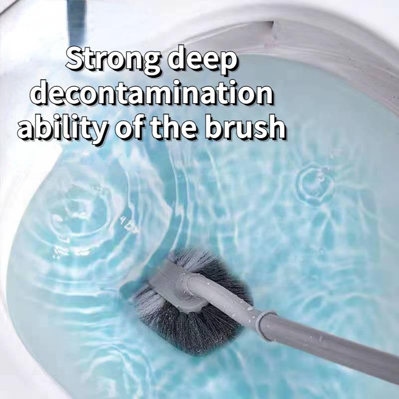 Toilettenbürste Haushalt Langstieliges Toilettenbürstenset ohne Sackgassen, Toilettenreinigungsbürste, Toilettenbürstenartefakt