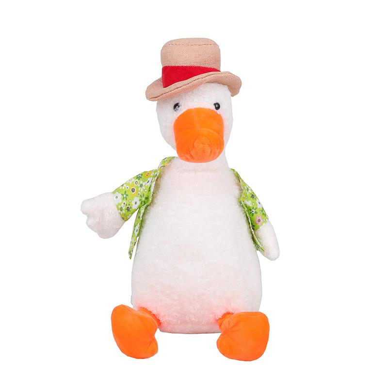 Cute and Ugly Vest, Little Duck Plush Toy, Straw Hat Doll, Come On Duck, Female Birthday Gift.