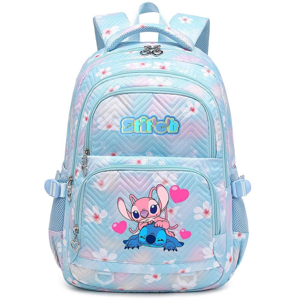 Cartoon Printing Multi-Compartment Middle And High School Schoolbag Cute And Lightweight Girls Backpack Young Girls Schoolbag