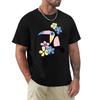 Tropical Summer Tshirt Vintage Style Printed Top