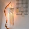 Chandelier Shade, Handmade Pendant Lighting Cover Lamp Shade, 25x55cm Cotton Hand Woven Pendant