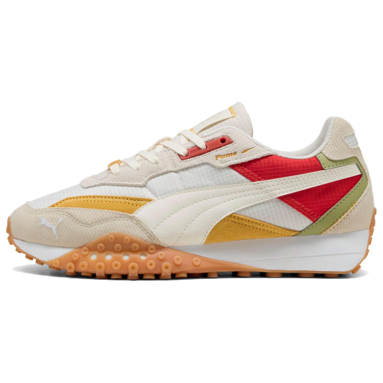 Puma Blktop Rider White Orange Multi Unisex 395907-09 EU 43