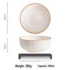 Set di Stoviglie in Ceramica Moderno Lusso 2024: Ciotole, Piatti e Bacchette - Perfetti per la Casa e Regali per l'inaugurazione della casa.