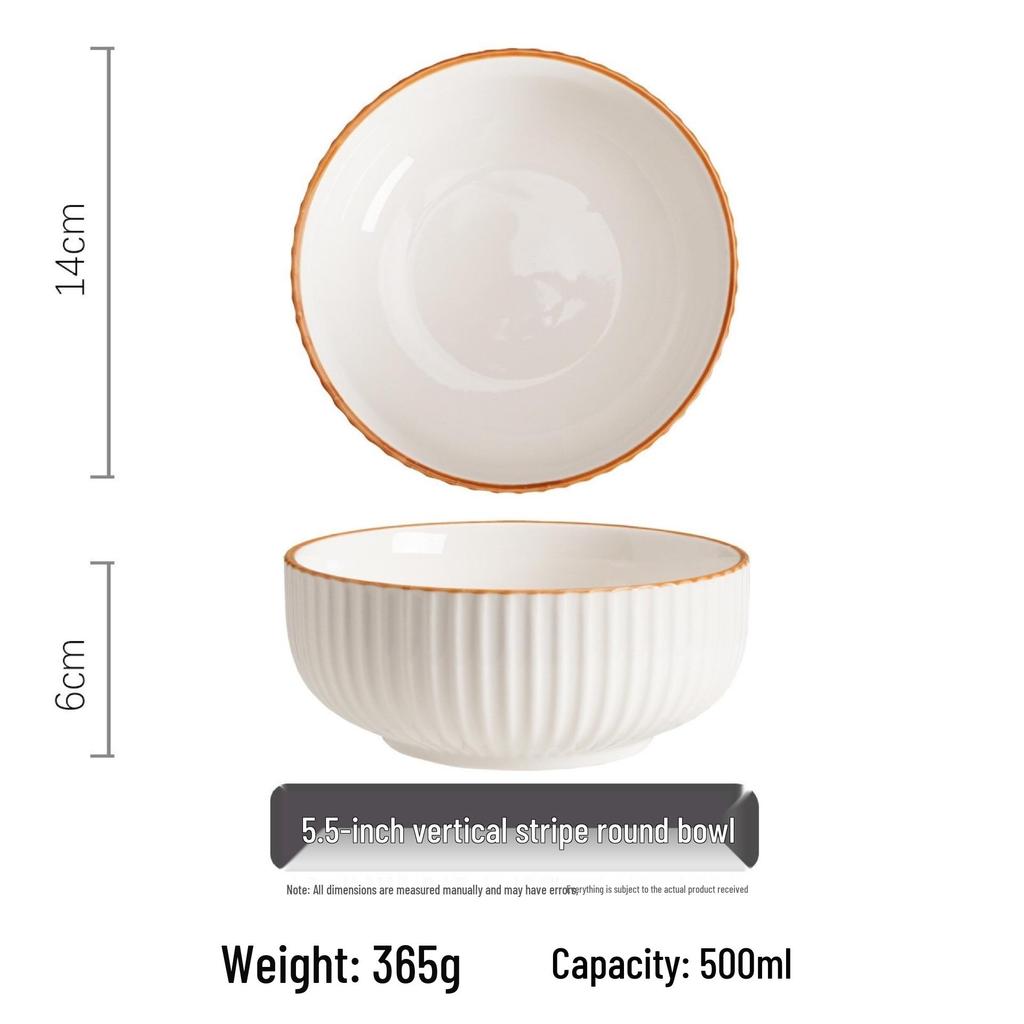 Set di Stoviglie in Ceramica Moderno Lusso 2024: Ciotole, Piatti e Bacchette - Perfetti per la Casa e Regali per l'inaugurazione della casa.